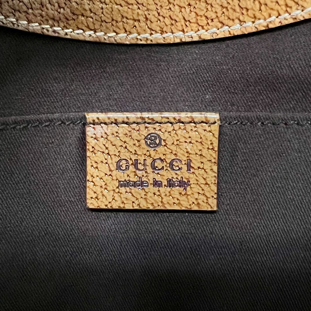 GUCCI　グッチ　バッグ　ニュージャッキー　ハンド　GGキャンバス　ショルダー