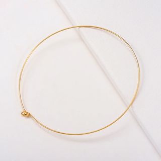 エディットフォールル(EDIT.FOR LULU)の【新品】round form choker / gold(ネックレス)