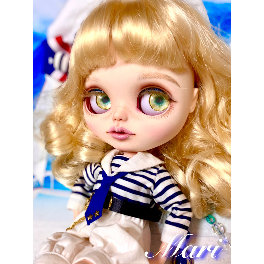 カスタムアイシードールNo.62そばかすさんOF付(ブライスサイズ) 不定期