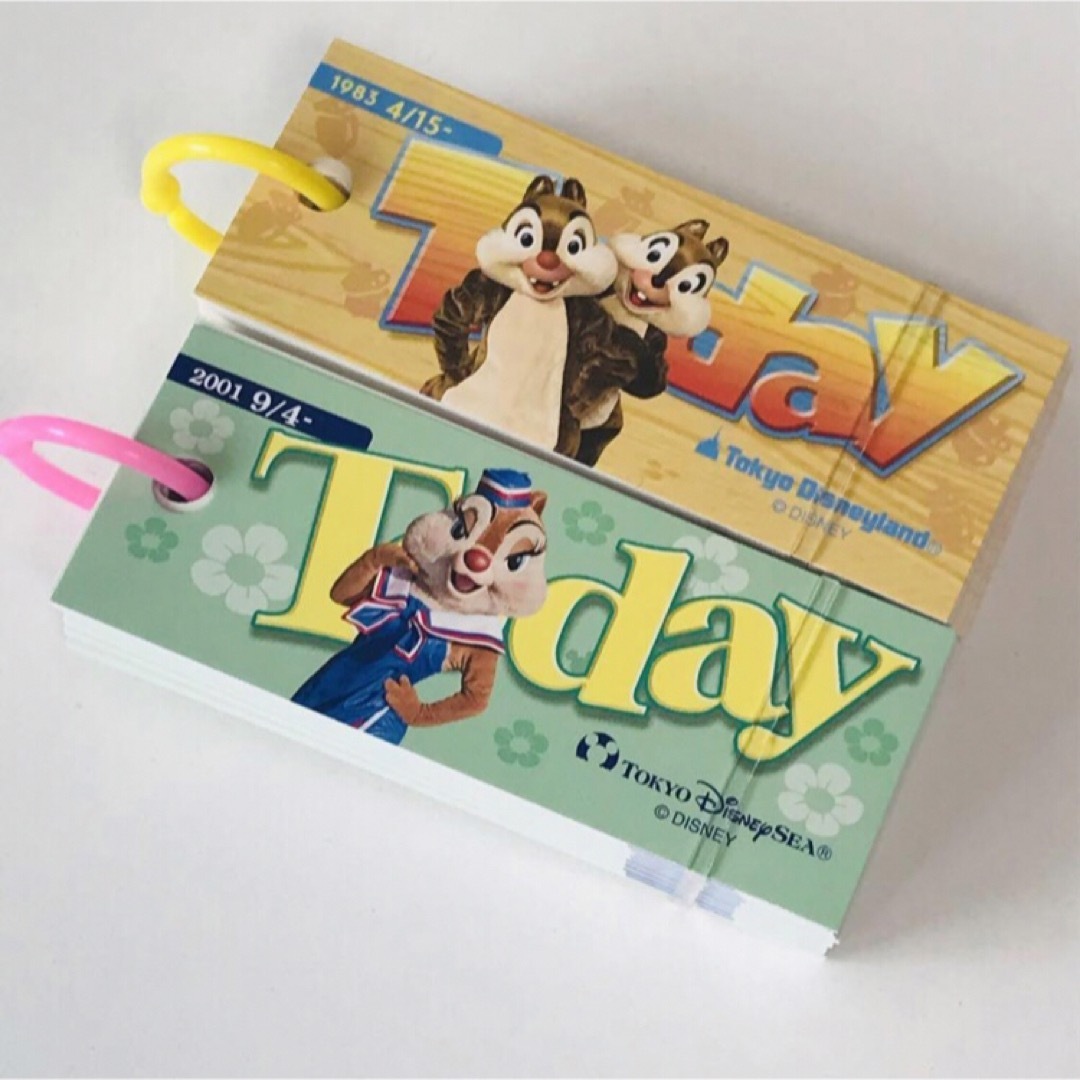 Disney ディズニー Today 単語帳 メモ帳 実写 チップデールクラリス バラ売りの通販 by ダッフル 40周年Today単語帳メモセット