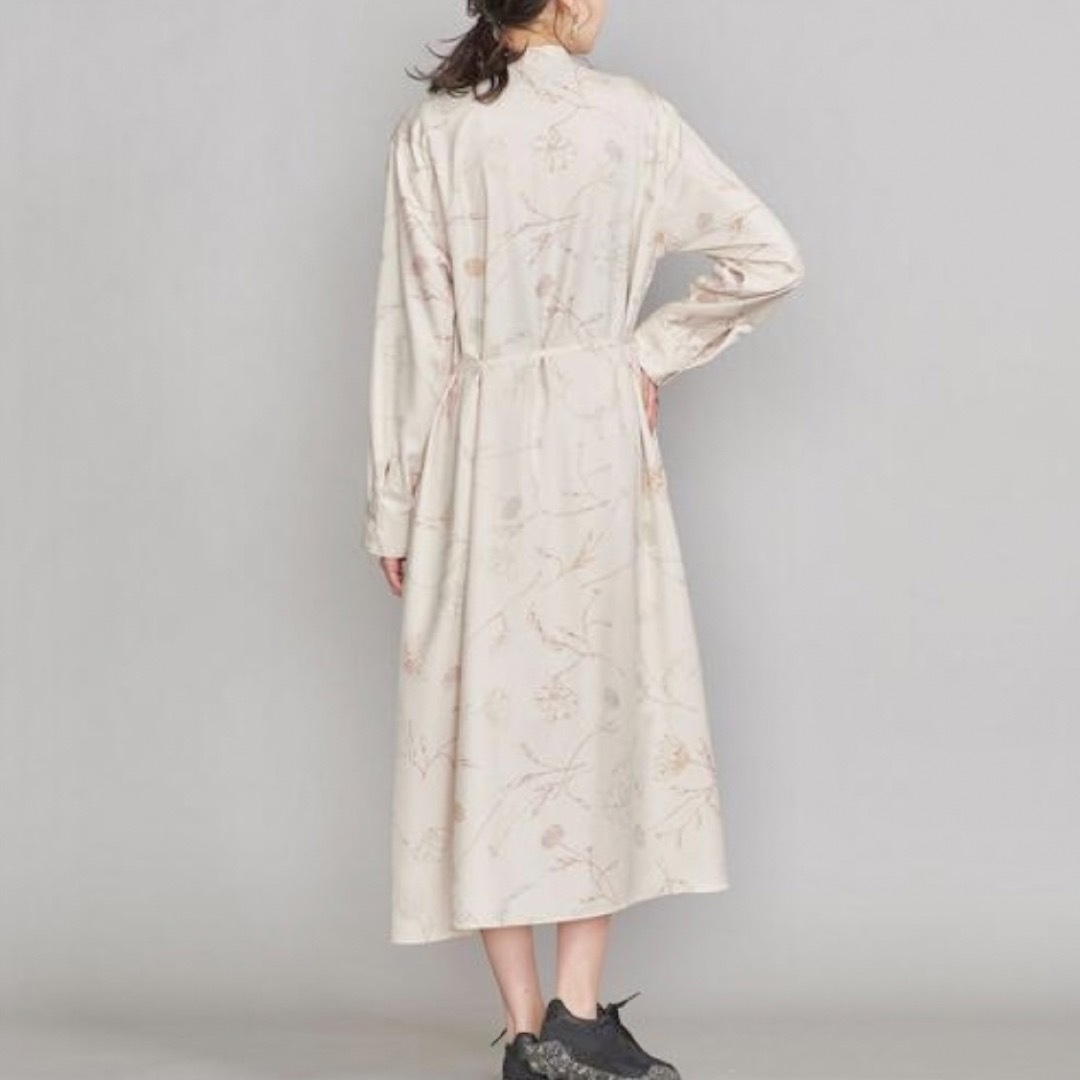BEAUTY&YOUTH UNITED ARROWS - フラワープリントシャツワンピースの