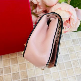 VALENTINO - VALENTINO✩.*˚チェーン ロックスタッズ ショルダーバッグ
