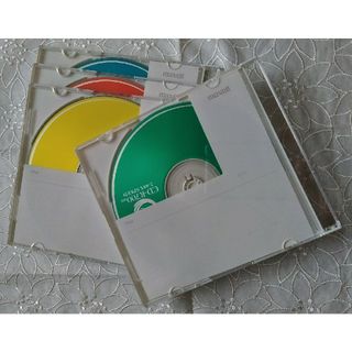 マクセル(maxell)のCD-ROM　4枚　カラーCD-R　700MB　maxell(PC周辺機器)