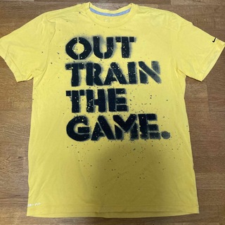 ナイキ(NIKE)の【NIKE】  Tシャツ　黄色　(Tシャツ/カットソー(半袖/袖なし))