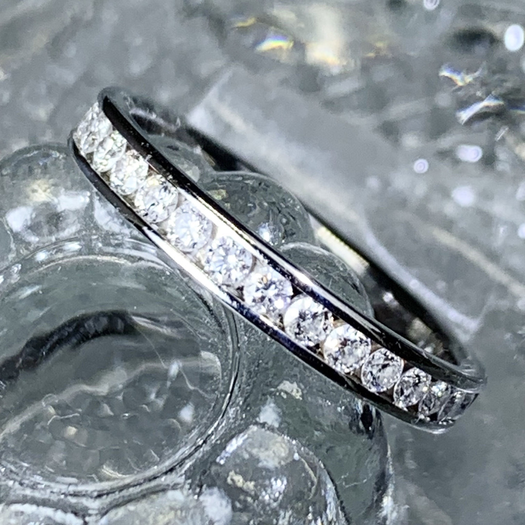 スタージュエリー PT950 ダイヤモンド 0.28ct エタニティリング | www