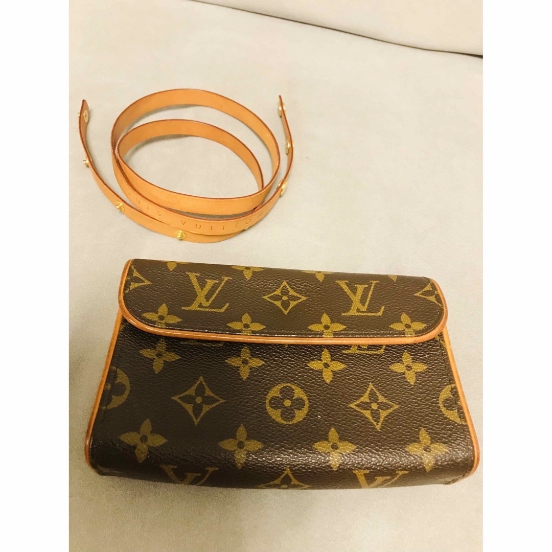 LOUIS VUITTON モノグラム ポシェット フロランティーヌベルトポーチ