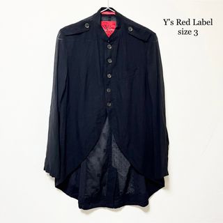 ワイズ(Y's)のY's Red Label ワイズレッドレーベル シアー 燕尾ドッドジャケット(テーラードジャケット)