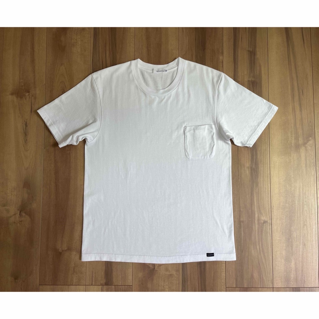 nanamica(ナナミカ)のnanamica H/S Pocket Tee ホワイト メンズのトップス(Tシャツ/カットソー(半袖/袖なし))の商品写真