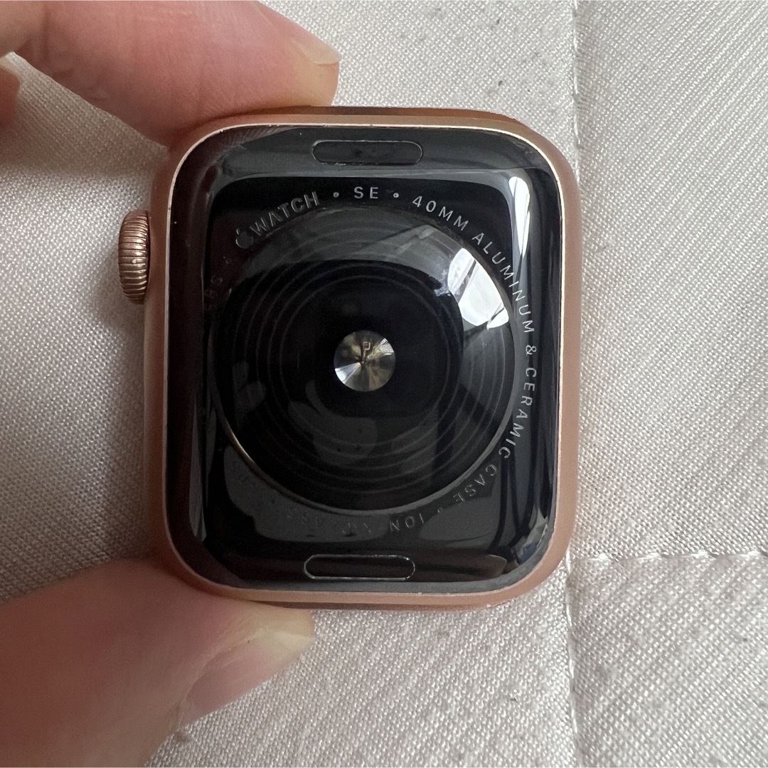 Apple Watch - Apple Watch SE (GPS) 40mmゴールドアルミニウムケース