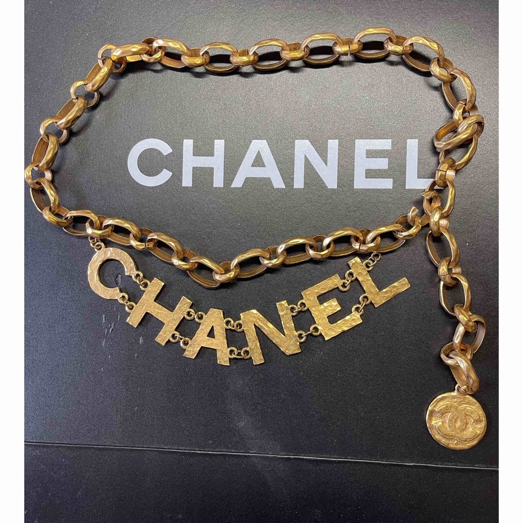 CHANEL シャネル チェーンベルト 極美品 激レア - www.sorbillomenu.com