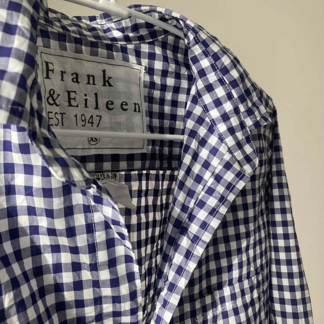 フランク＆アイリーン　国内正規品　バリー　ギンガムチェックシャツ　美品