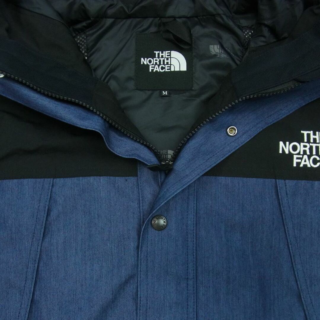 THE NORTH FACE ノースフェイス NP12032 Mountain Light Denim Jacket マウンテン ライト デニム ジャケット インディゴブルー系 ブラック系 M【美品】