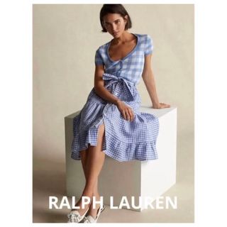 ポロラルフローレン(POLO RALPH LAUREN)の新品　RALPH LAUREN ラルフローレン　チェック　ティアード　スカート(ロングスカート)