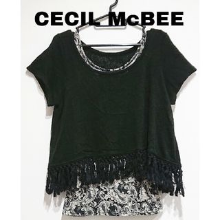 セシルマクビー(CECIL McBEE)のCECIL McBEE セシルマクビー アンサンブル Mサイズ半袖&タンクトップ(アンサンブル)