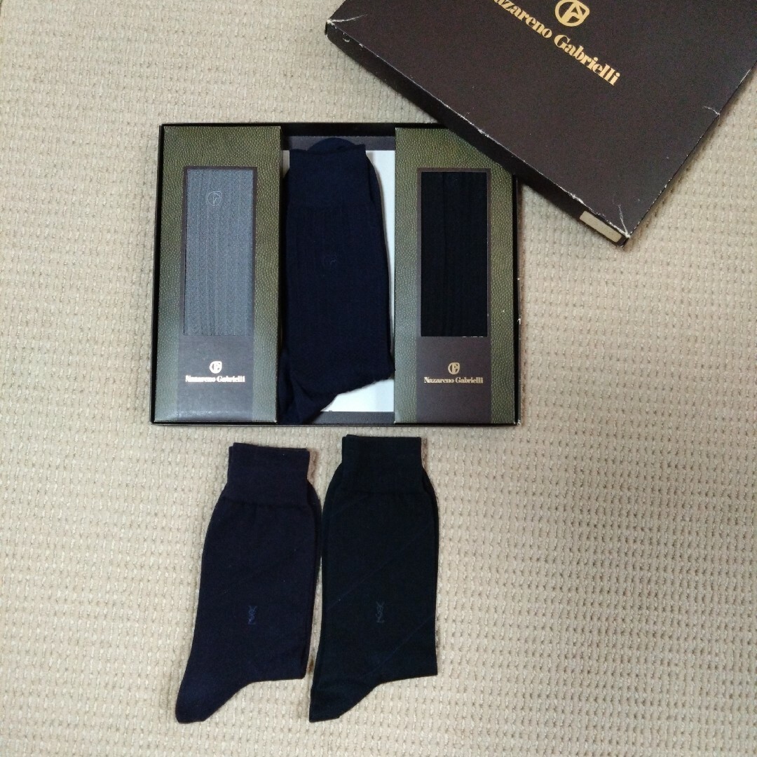 Yves Saint Laurent(イヴサンローラン)のビジネスソックス　5足 メンズのレッグウェア(ソックス)の商品写真