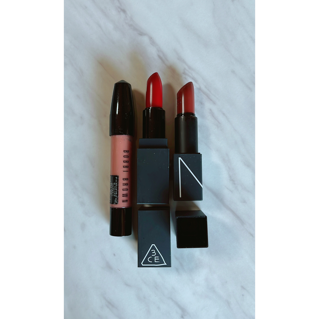 BOBBI BROWN(ボビイブラウン)の4点セット　NARS ナーズ　ラムコム　ボビィブラウン　CE リップ　グロス コスメ/美容のベースメイク/化粧品(口紅)の商品写真