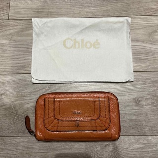 クロエ(Chloe)のクロエ　長財布　オレンジ(財布)