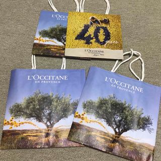 ロクシタン(L'OCCITANE)のロクシタン  紙袋　4枚(ショップ袋)