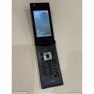 パナソニック(Panasonic)のP-09A docomo ガラケー　ブラック(携帯電話本体)