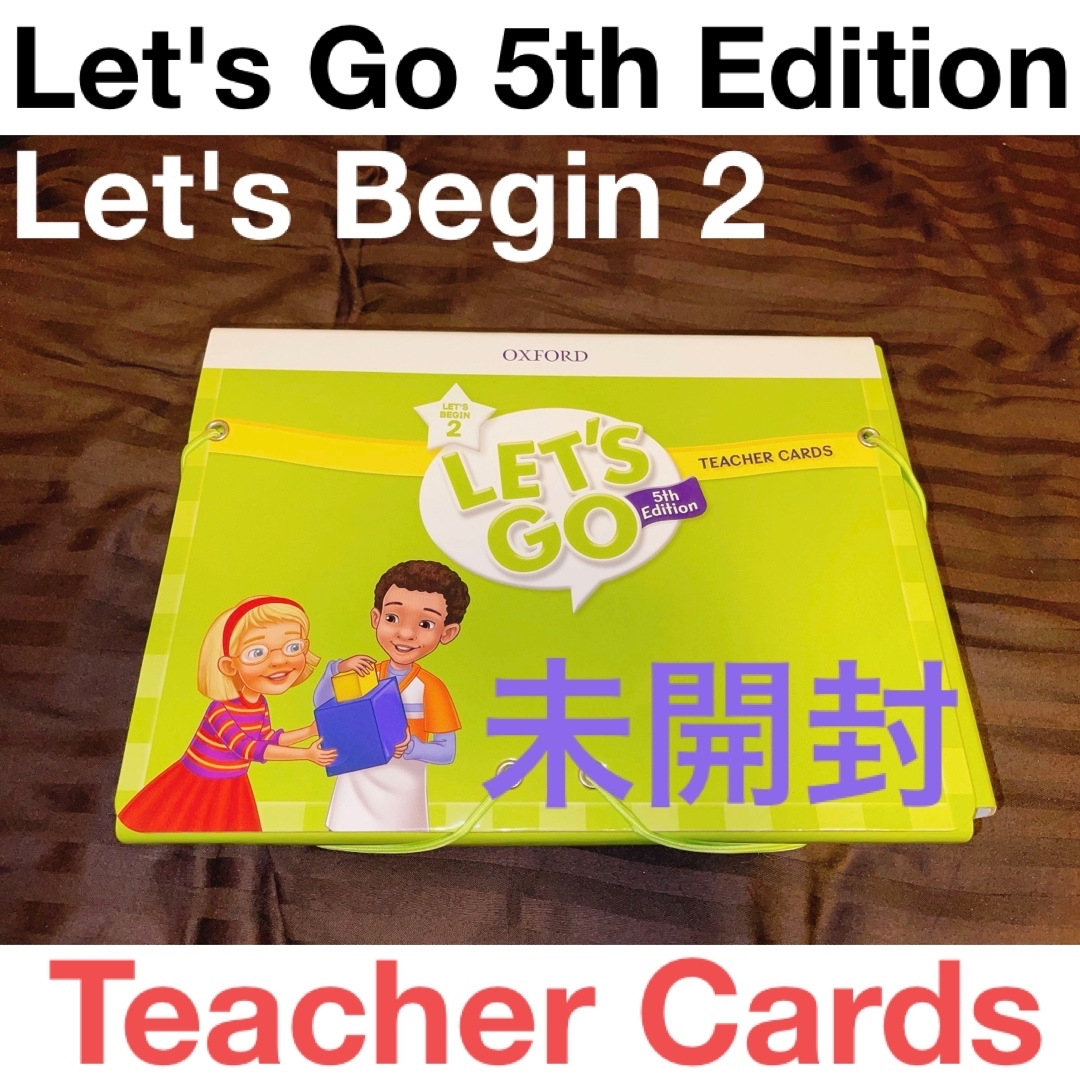 【新品/未開封】Let's Begin 2 Teacher Cards エンタメ/ホビーの本(語学/参考書)の商品写真