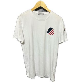 モンクレール(MONCLER)のモンクレール　白tシャツ　XL 早いもの勝ち(Tシャツ/カットソー(半袖/袖なし))