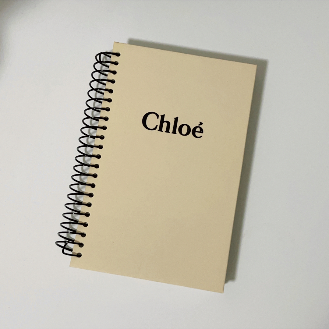 Chloe(クロエ)のChloeノベルティのノート インテリア/住まい/日用品の文房具(ノート/メモ帳/ふせん)の商品写真