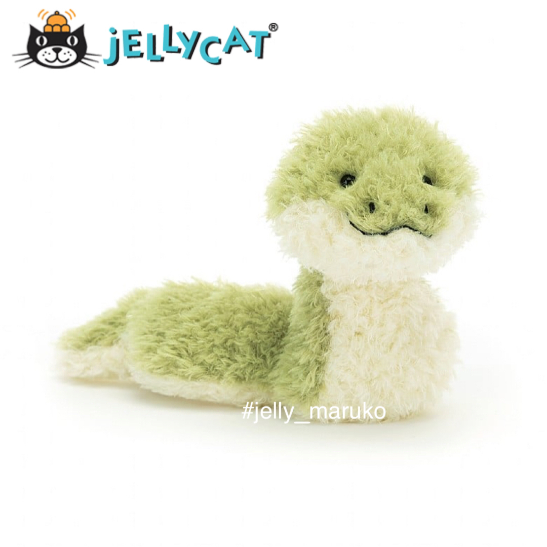 【新品】 ふわふわのヘビ 蛇 jellycat ジェリーキャット ぬいぐるみ