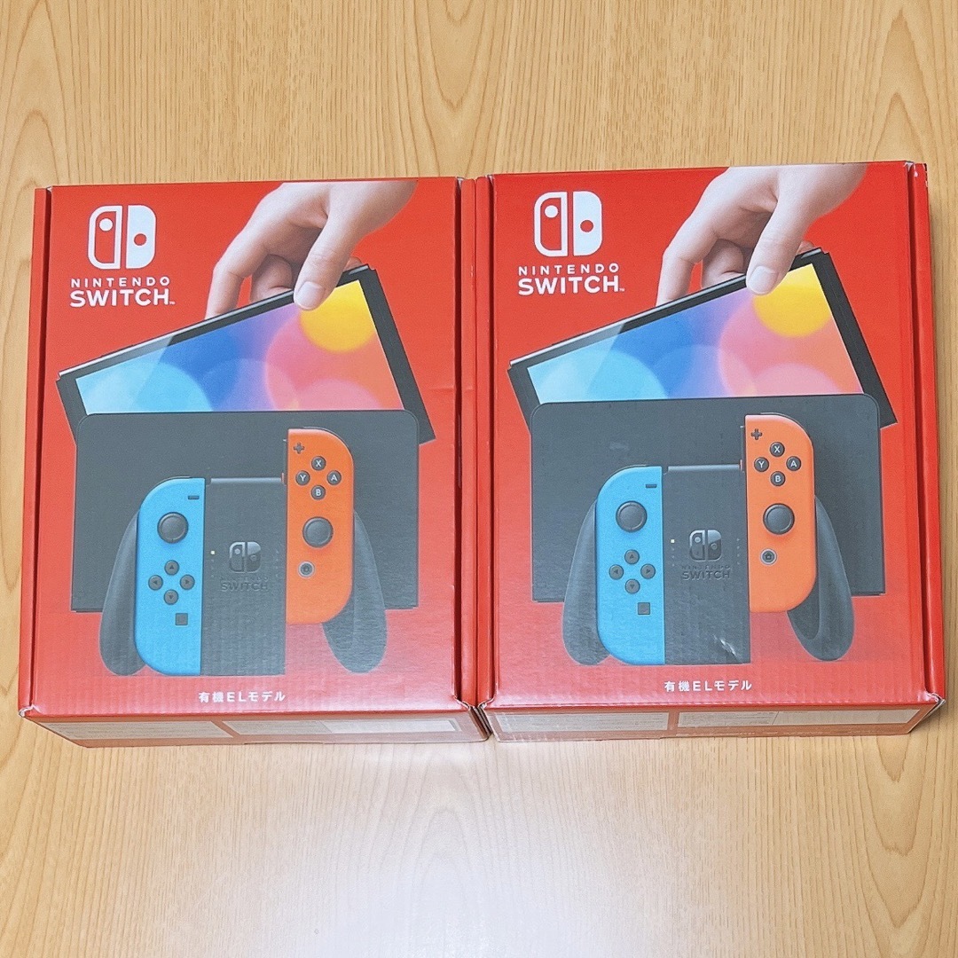 新品未使用  任天堂 Switch ネオン 2台