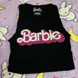 バービー(Barbie)のundiz Barbie ノースリーブ クロップド トップス(Tシャツ(半袖/袖なし))