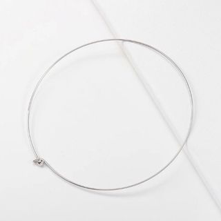 アメリヴィンテージ(Ameri VINTAGE)の【新品】round form choker / silver(ネックレス)