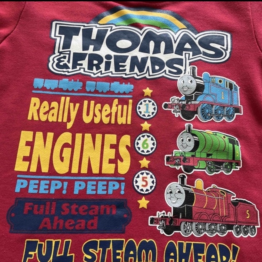 THOMAS(トーマス)のえりりん様＊トーマス100長袖＆110 トレーナー キッズ/ベビー/マタニティのキッズ服男の子用(90cm~)(カーディガン)の商品写真