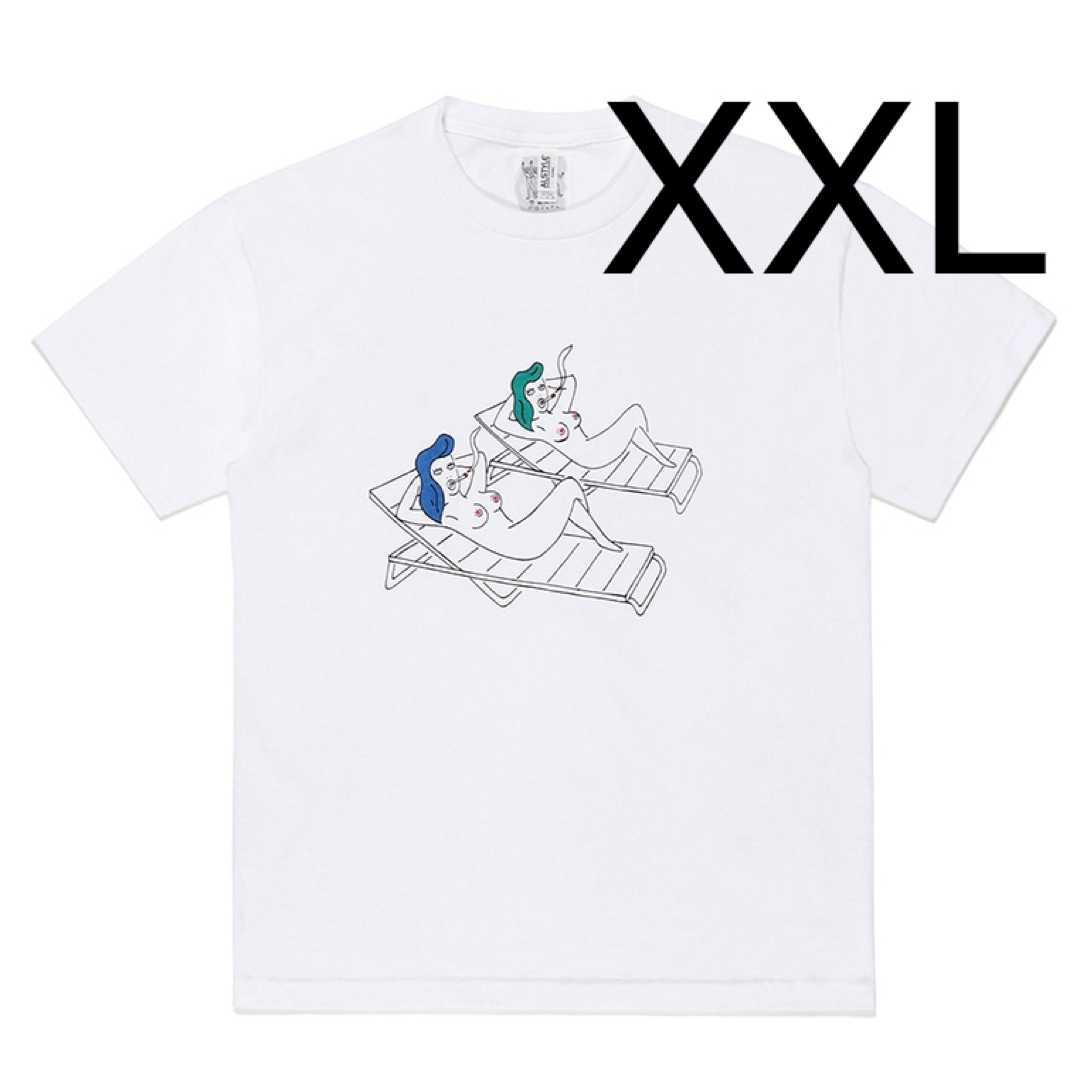 XXLサイズ wackomaria ヌード柄 Tシャツ 01