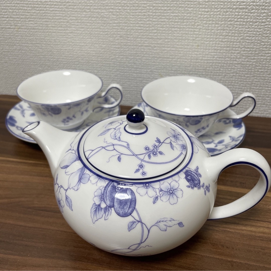 【未使用・送料無料】廃盤品 WEDGWOOD BLUE PLUM 3点セット