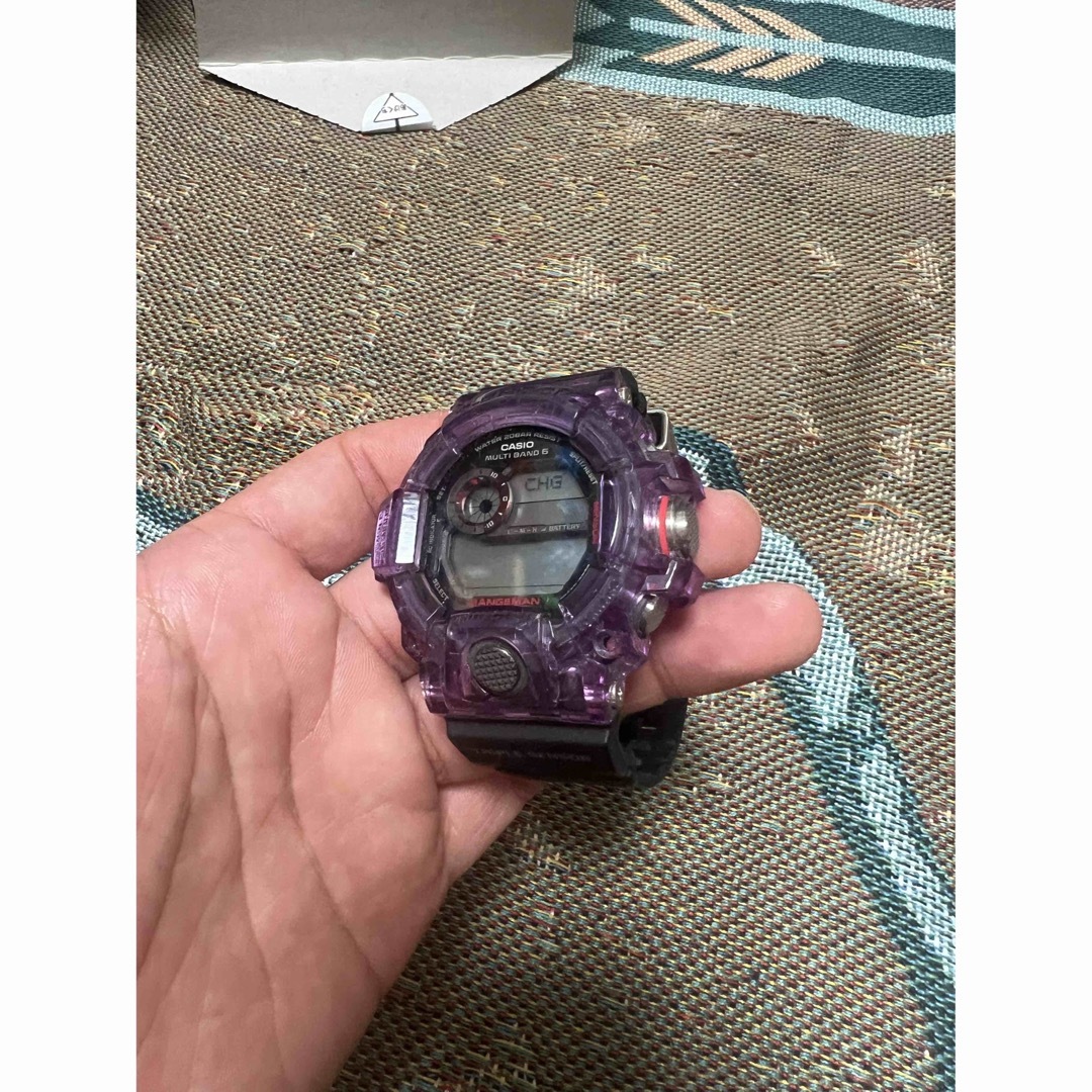 G-SHOCK - G-SHOCK カスタム GW-9400 クリア 染色できますの通販 G-SHOCK - G-SHOCK カスタム GW-9400 クリア 染色できますの通販