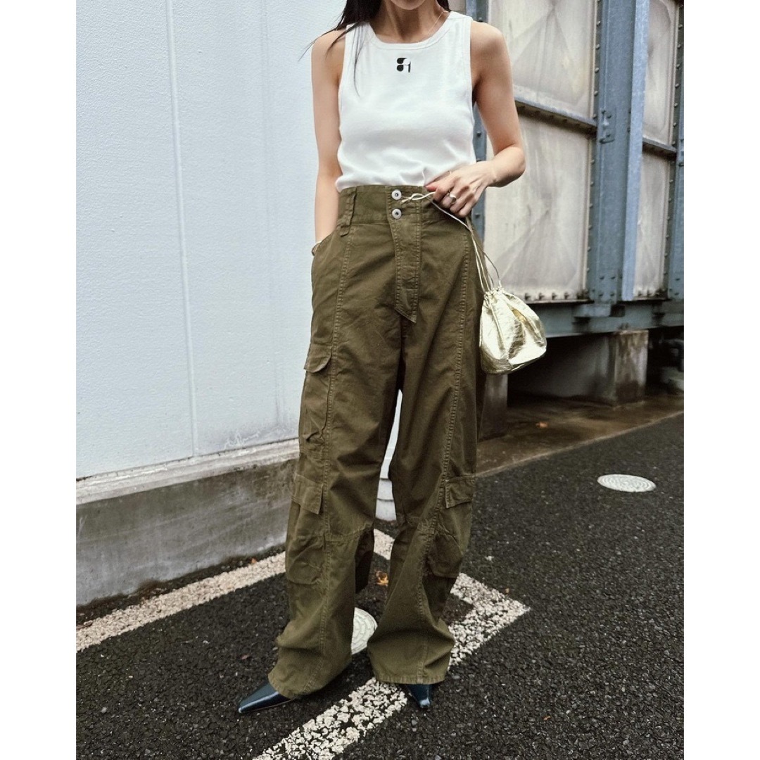 AMERI アメリ / MILITARY TAPERED PANTS