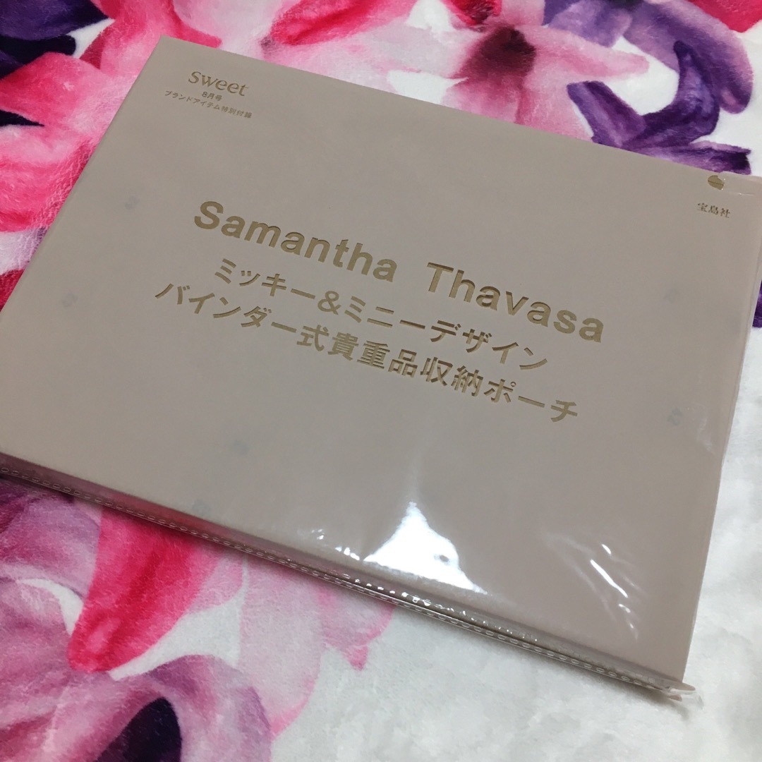 Samantha Thavasa(サマンサタバサ)のSamantha Thavasa ミッキー＆ミニー バインダー式貴重品収納ポーチ レディースのファッション小物(ポーチ)の商品写真