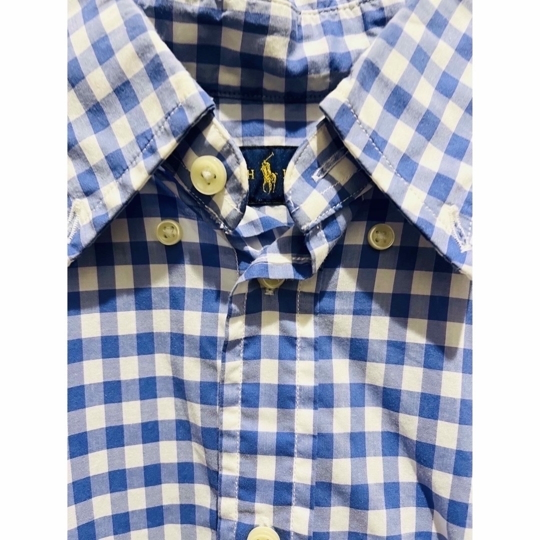 Ralph Lauren(ラルフローレン)のラルフローレン　シャツ　半袖　チェック レディースのトップス(シャツ/ブラウス(半袖/袖なし))の商品写真