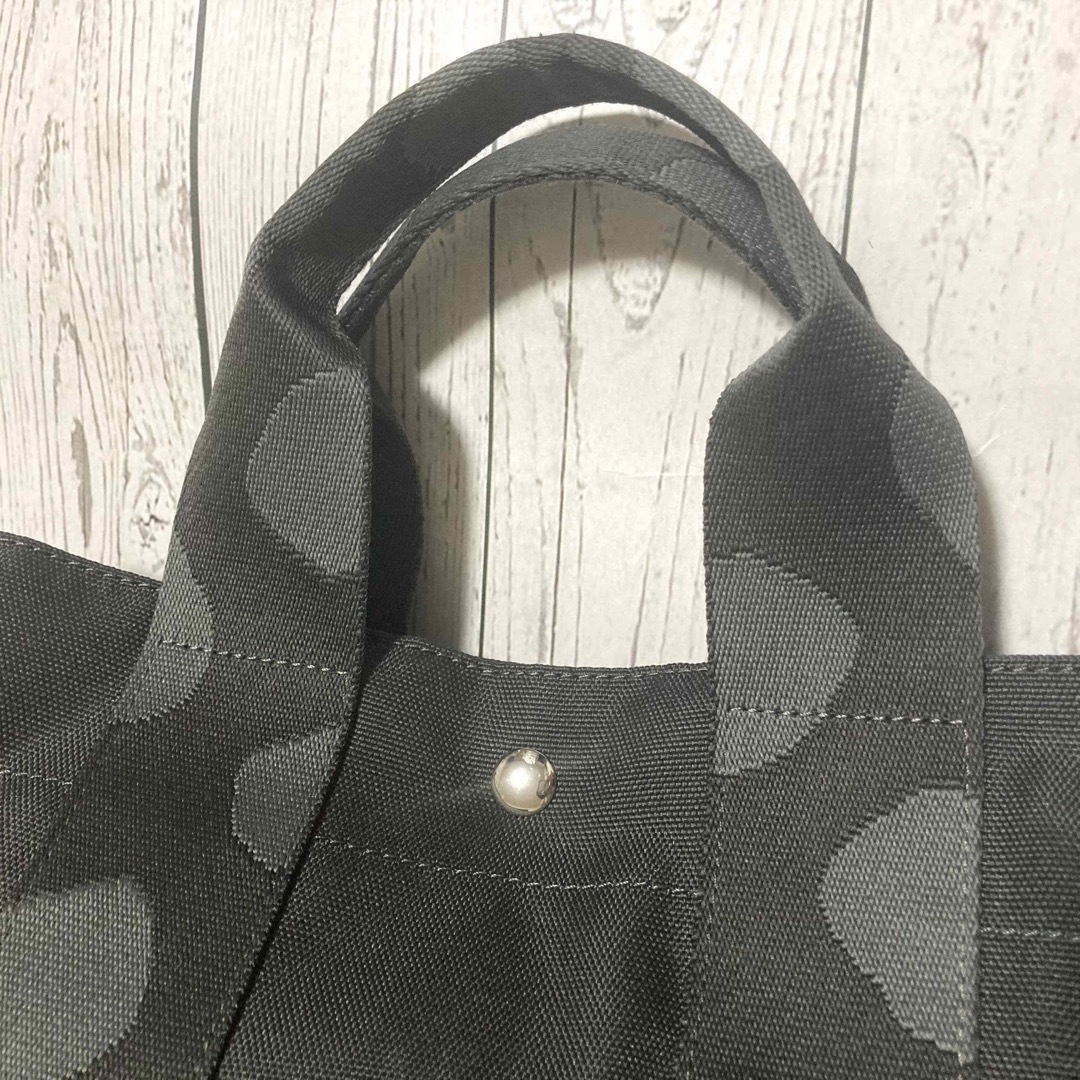 ear PAPILLONNER 撥水ダルメシアン柄テープトートバッグ - トートバッグ