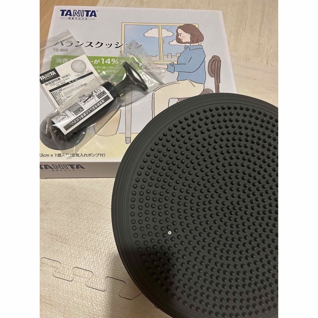 TANITA(タニタ)のタニタ　バランスクッション コスメ/美容のダイエット(エクササイズ用品)の商品写真