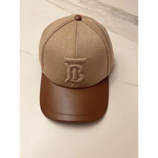 バーバリー(BURBERRY)のバーバリー　XL キャップ　ベージュ　メンズ(キャップ)