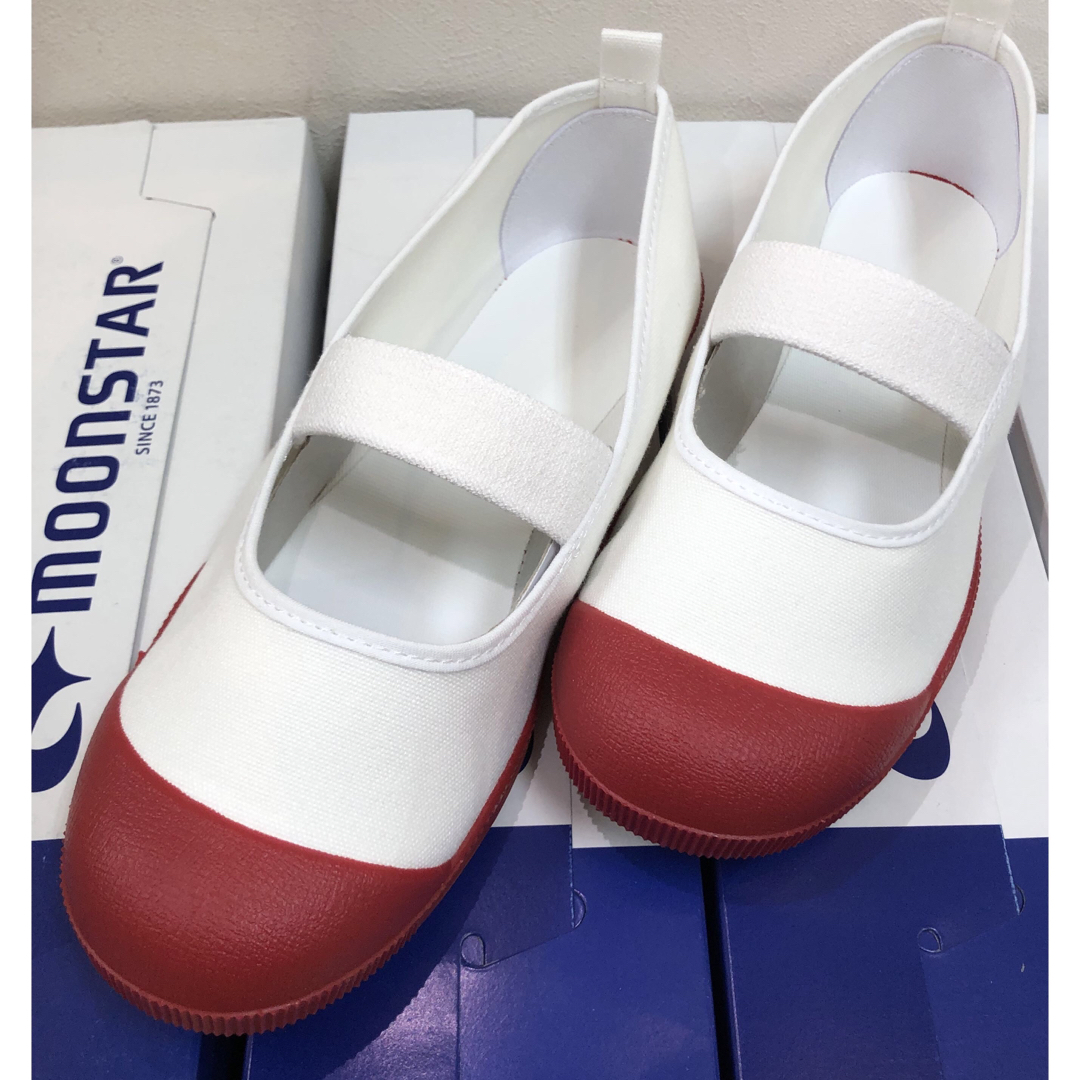 MOONSTAR (ムーンスター)の新品上履き/ムーンスター／アルファスクールカラー25,5 キッズ/ベビー/マタニティのキッズ靴/シューズ(15cm~)(スクールシューズ/上履き)の商品写真