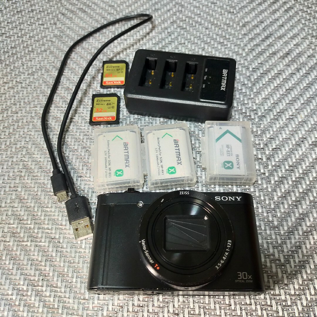 高速配送』 SONY Cyber-shot DSC-WX500 サイバーショット コンデジ スマホ/家電/カメラ 