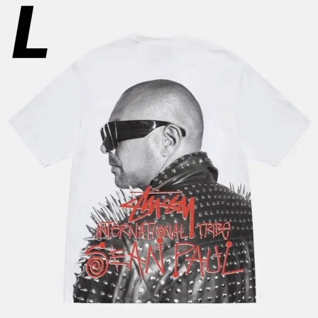 L Stussy & Sean Paul Tee  WHITE