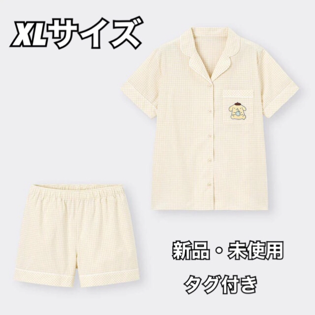 GU GU ジーユー コットンパジャマ(半袖ショートパンツ) ポムポムプリン XLの通販 by mikan shop❥❥｜ジーユーならラクマ