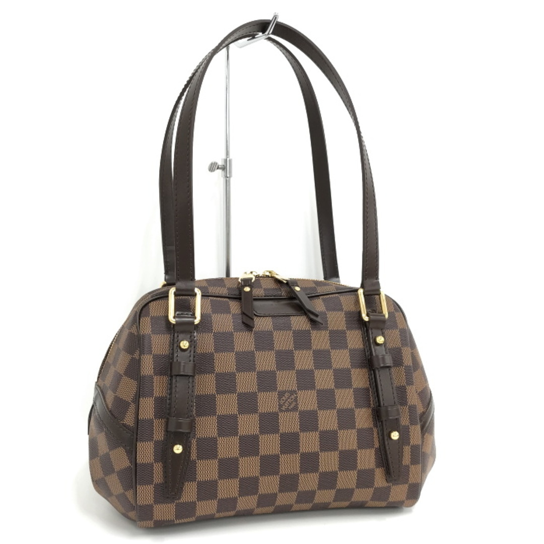 LOUIS VUITTON リヴィントンPM ショルダーバッグ ダミエ エベヌ | フリマアプリ ラクマ