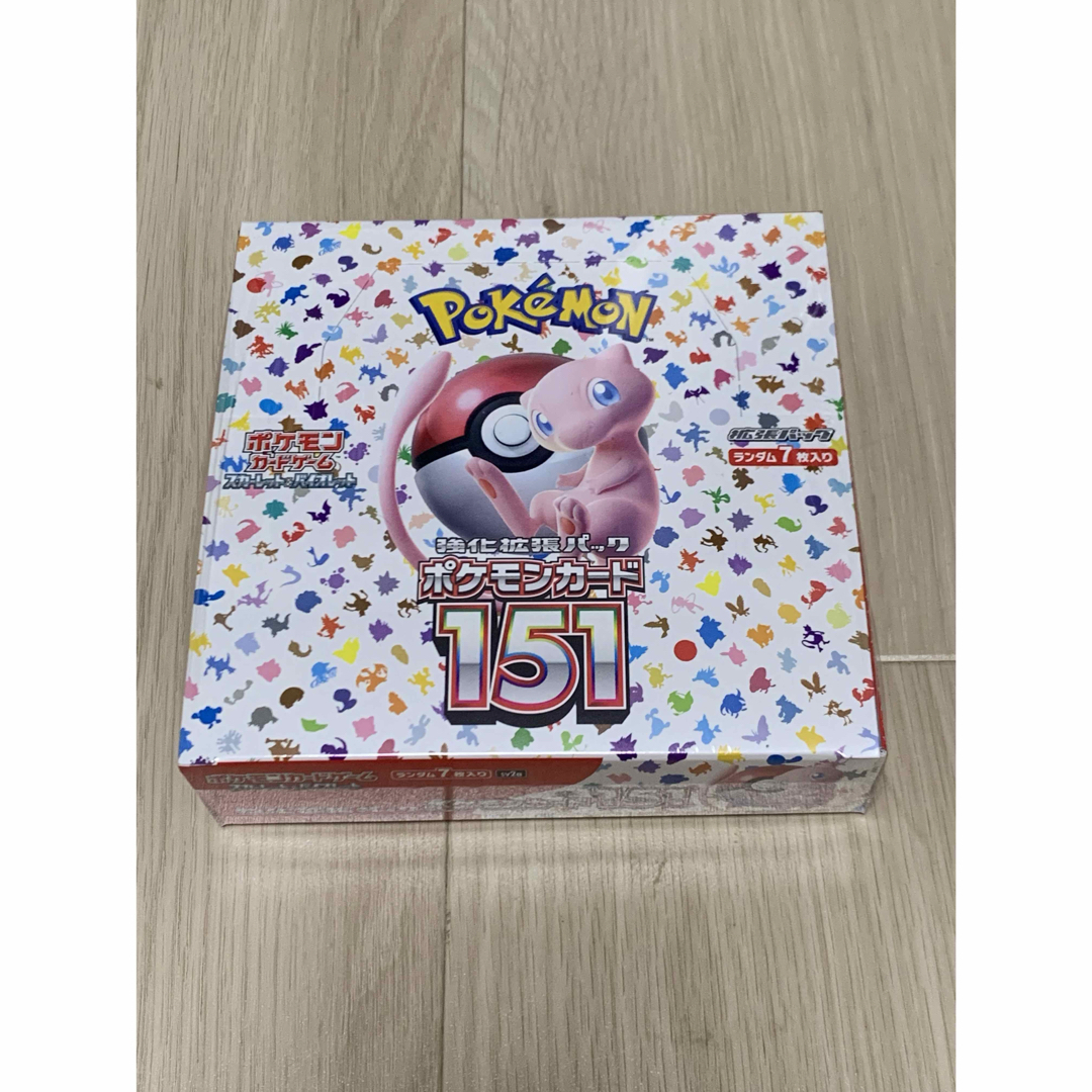 ポケモンカード151 BOX(シュリンク付き) - Box/デッキ/パック