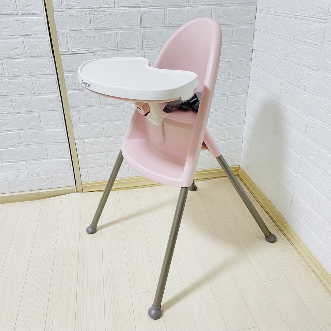正規店お得 BABYBJORN - ベビービョルン ハイチェア ハーネス付き