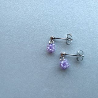 キュービックジルコニアのピアス(ピアス)