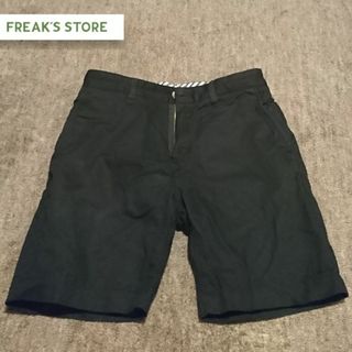 フリークスストア(FREAK'S STORE)の☆期間限定価格☆【美品】フリークスストア　ショートパンツ　ブラック　ハーフパンツ(ショートパンツ)