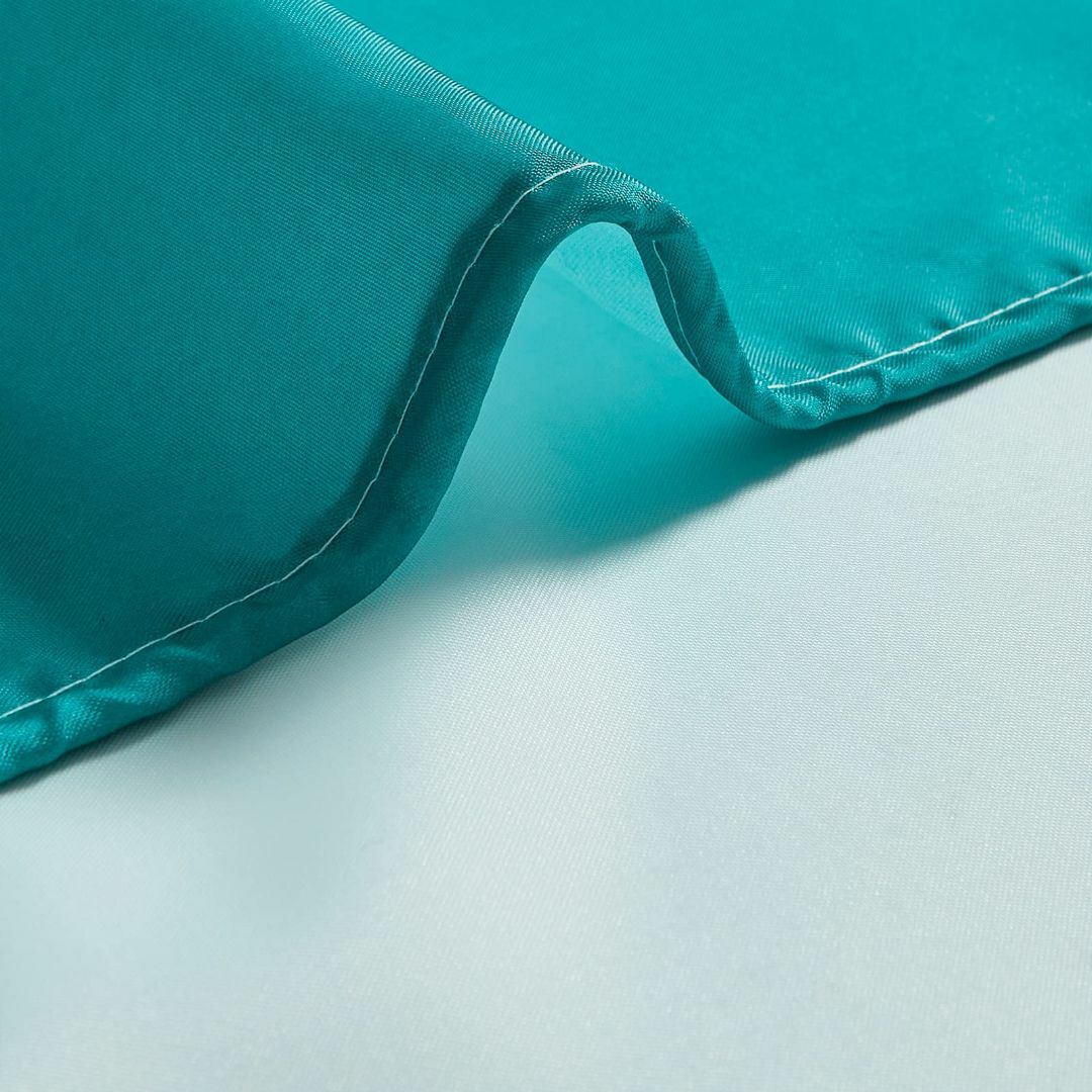 【色: 青緑色】Furlinic シャワーカーテン バスカーテン 防カビ 防水 1